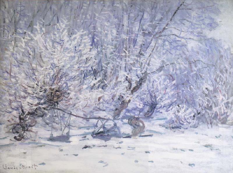 Claude Monet Frost China oil painting art